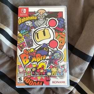 Nintendo switch game Super Bomberman